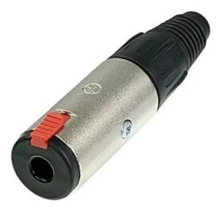 Neutrik NU-NJ3FC6 1/4" TRS Jack Locking Cable Connector