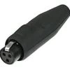 Neutrik REAN RT3FC-B-W 3-pin Mini XLR(f) Connector - Waterproof Seal -Music Equipment Store NU RT3FC B W