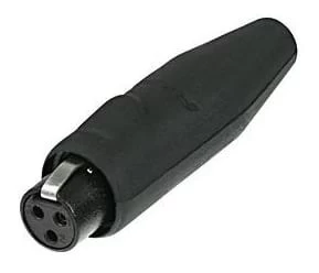 Neutrik REAN RT3FC-B-W 3-pin Mini XLR(f) Connector - Waterproof Seal 3 Neutrik REAN RT3FC-B-W 3-pin Mini XLR(f) Connector - Waterproof Seal