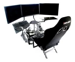 Obutto R3VOLUTION Ultimate Ergonomic Workstation Or Gaming Cockpit
