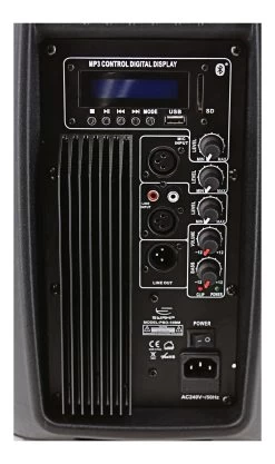 SWAMP 10" Powered PA Speaker - Bi-amped - 120W + 30W RMS 10 SWAMP 10" Powered PA Speaker - Bi-amped - 120W + 30W RMS -Music Equipment Store PBO 10BM 2