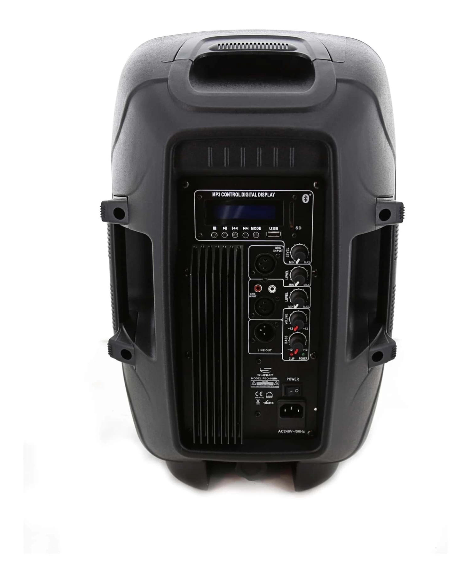 SWAMP 10" Powered PA Speaker - Bi-amped - 120W + 30W RMS 7 SWAMP 10" Powered PA Speaker - Bi-amped - 120W + 30W RMS - Image 5