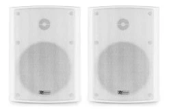 Power Dynamics BC50V 5" Indoor Outdoor Speaker Pair - White