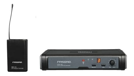 PASGAO PAW-260 Wireless Microphone System - 1 Bodypack And Lapel Mic