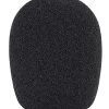 On Stage Black Foam Microphone Windscreen 1 On Stage Black Foam Microphone Windscreen -Music Equipment Store PRM OS ASWS58 B