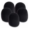 On Stage Foam Microphone Windscreens Black 5-Pack 2 On Stage Foam Microphone Windscreens Black 5-Pack -Music Equipment Store PRM OS ASWS58 B5
