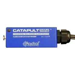 Radial Catapult Mini RX 4-Channel Cat 5 Analog Snake -Music Equipment Store RA CATAP MINI RX 2