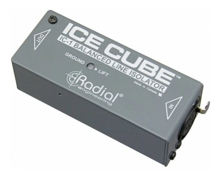 Radial IC-1 IceCube Passive Balanced XLR Line Isolator 3 Radial IC-1 IceCube Passive Balanced XLR Line Isolator