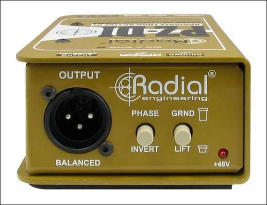 Radial PZ-DI™ Orchestral And Acoustic Instrument Active DI / Direct Box 6 Radial PZ-DI™ Orchestral And Acoustic Instrument Active DI / Direct Box - Image 4
