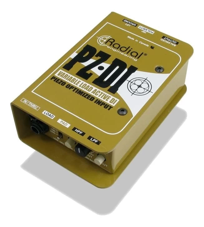 Radial PZ-DI™ Orchestral And Acoustic Instrument Active DI / Direct Box 3 Radial PZ-DI™ Orchestral And Acoustic Instrument Active DI / Direct Box