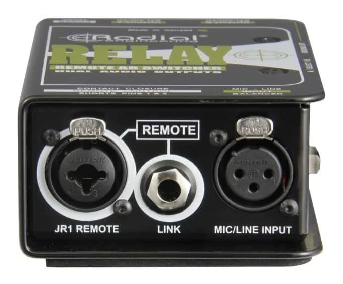 Radial Relay-Xo Active Remote A/B Switcher With Dual Audio Outputs 5 Radial Relay-Xo Active Remote A/B Switcher With Dual Audio Outputs - Image 3