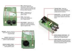 Radial SB-2 - StageBug - Isolated Passive DI -Music Equipment Store RA SB 2 3