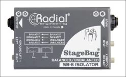RADIAL StageBug SB-6 Passive Isolator And Hum Eliminator Box 8 RADIAL StageBug SB-6 Passive Isolator And Hum Eliminator Box -Music Equipment Store RA SB 6 2