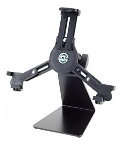 K&M 19792 Universal Tablet IPad PC Android Holder Table Desk Stand Black