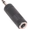 Audio Adapter - 1/4" Female To 1/8" Male - Mono TS -Music Equipment Store RH A 1 4f 1 8m
