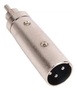 Audio Adapter - XLR Male To RCA Male