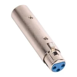 Audio Adapter - Ground Lifter - XLR Male To XLR Female