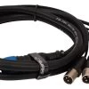 SWAMP 8-way DB-25 To XLR(m) Cable TASCAM Wiring - 1m -Music Equipment Store RH DB25 YS137N 1m