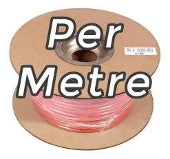 SWAMP SGC-103 Pro-Line Instrument / Guitar Cable - RED - Per Meter