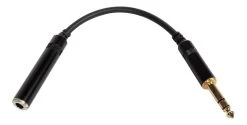 SWAMP Audio Link Cable - 1/4" TRS (m) 1/4" (f) - 15cm