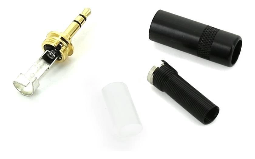 Smartphone Stereo Audio Connector 3.5mm 1/8" Inch TRS 4 Smartphone Stereo Audio Connector 3.5mm 1/8" Inch TRS - Image 2