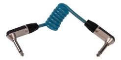 SWAMP Curly Patch Lead - Blue