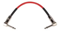 Red Guitar Effect Pedal Patch / Jumper Cable - 25cm