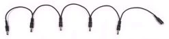 DC5 Daisy Chain - Guitar Pedal Power Cable - 5 Plug -Music Equipment Store RH SR DC5 1