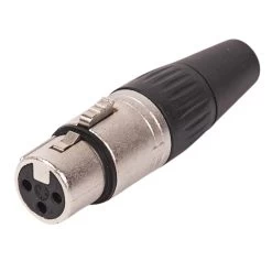 Yongsheng YS136N XLR Female 3pin Mic Connector