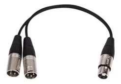 Microphone Signal Splitter XLR Y-Cable