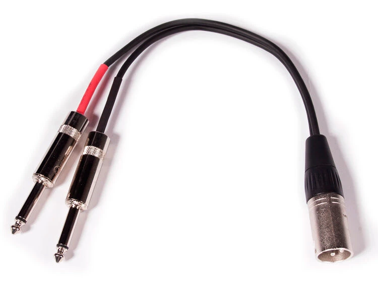 Combiner / Splitter Y Cable - XLR(m) To 2x 1/4" - 5m 4 Combiner / Splitter Y Cable - XLR(m) To 2x 1/4" - 5m - Image 2