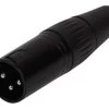 Yongsheng YS137N XLR Male 3pin Mic Connector - Black