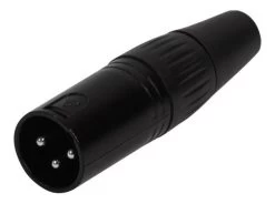 Yongsheng YS137N XLR Male 3pin Mic Connector - Black