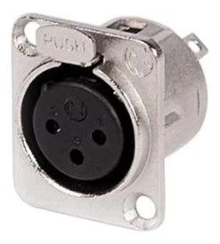 Yongsheng XLR Female YS145 Panel Mount Connector