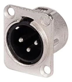 Yongsheng XLR Male YS146 Panel Mount Connector