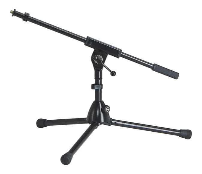 K&M 259/1 Low Height Tripod Instrument Stand - Black 3 K&M 259/1 Low Height Tripod Instrument Stand - Black