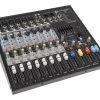SWAMP S12-MK2 12CH Mixing Desk - Compressor - Effects - USB Audio Interface -Music Equipment Store S12 MK2