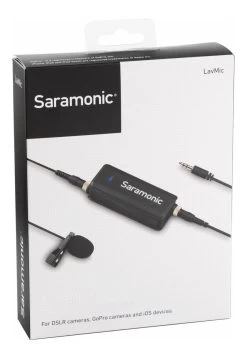Saramonic LavMic Lavalier With Built-In Audio Mixer -Music Equipment Store SAR LavMic 2