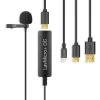 Saramonic LavMicro+DC Lavalier Microphone For Mobile Devices 2 Saramonic LavMicro+DC Lavalier Microphone For Mobile Devices -Music Equipment Store SAR LavMicro plus DC