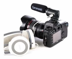 Saramonic SR-M3 Directional Condenser Microphone For DSLR Cameras And Camcorders -Music Equipment Store SAR M3 3