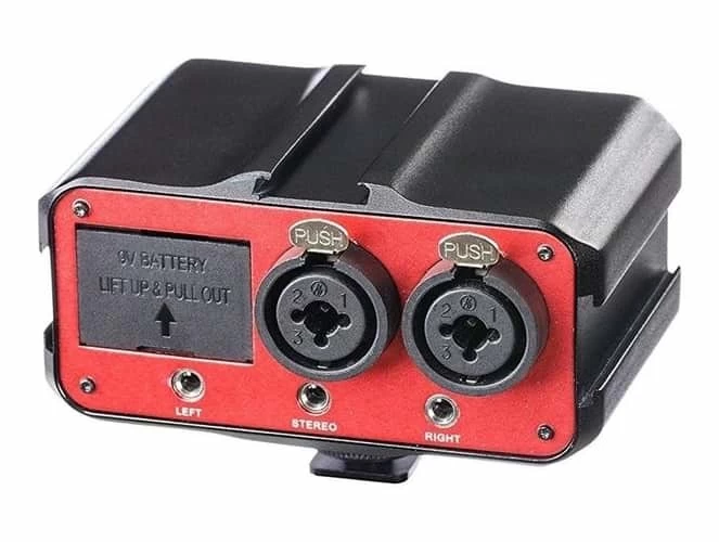 Saramonic SR-PAX1 Two-Channel Audio Mixer, Preamp, Microphone Adapter 5 Saramonic SR-PAX1 Two-Channel Audio Mixer, Preamp, Microphone Adapter - Image 3