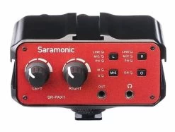 Saramonic SR-PAX1 Two-Channel Audio Mixer, Preamp, Microphone Adapter
