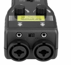 Saramonic SmartRig+ Dual Smartphone Audio Interface - Lightning Connector -Music Equipment Store SAR SAR SmartRig DI PLUS 2