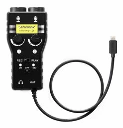 Saramonic SmartRig+ Dual Smartphone Audio Interface - Lightning Connector