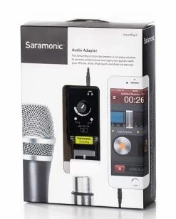 Saramonic SmartRig II XLR Smartphone Audio Interface - TRRS Connector -Music Equipment Store SAR SmartRig 2 4