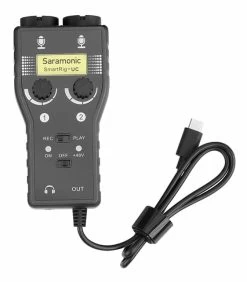 Saramonic SmartRig+ UC Dual Smartphone Audio Interface - USB Type C Plug
