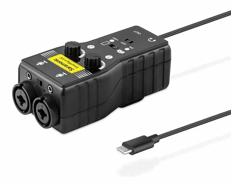Saramonic SmartRig+ UC Dual Smartphone Audio Interface - USB Type C Plug 6 Saramonic SmartRig+ UC Dual Smartphone Audio Interface - USB Type C Plug - Image 4