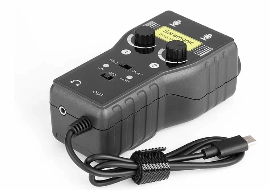 Saramonic SmartRig+ UC Dual Smartphone Audio Interface - USB Type C Plug 7 Saramonic SmartRig+ UC Dual Smartphone Audio Interface - USB Type C Plug - Image 5