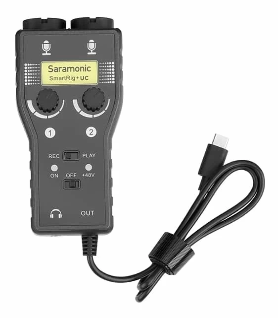 Saramonic SmartRig+ UC Dual Smartphone Audio Interface - USB Type C Plug 3 Saramonic SmartRig+ UC Dual Smartphone Audio Interface - USB Type C Plug