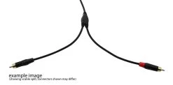 Stereo RCA To Mono Jack - Combiner / Splitter Cable - 1m -Music Equipment Store SC 1 4 MO 2xRCA 1m 2